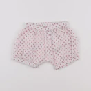 Jacadi - bloomer blanc, rose - 12 mois