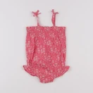 Jacadi - combinaison liberty rose - 12 mois