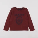 Vertbaudet - tee-shirt rouge - 4 ans