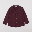 Vertbaudet - chemise rouge - 4 ans