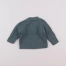 Petit Bateau - pull vert - 3 mois