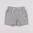 GAP - short gris - 12/18 mois