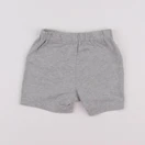 GAP - short gris - 12/18 mois