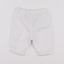 Cyrillus - pantalon blanc - 3 mois
