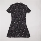 IKKS - robe noir, bleu - 16 ans