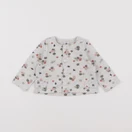 Petit Bateau - sweat gris - 12 mois