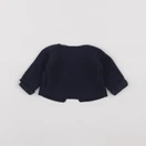 Petit Bateau - gilet bleu - 1 mois