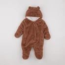 Vertbaudet - combi-pilote marron - 3 mois