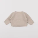 Vertbaudet - gilet beige - 0 mois
