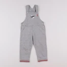 Vertbaudet - salopette gris - 3 ans