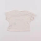 Vertbaudet - tee-shirt blanc - 1 mois