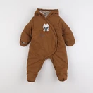 Vertbaudet - combi-pilote marron - 6 mois