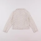 Vertbaudet - veste blanc, bleu - 7 ans