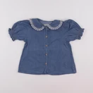 Vertbaudet - blouse bleu - 6 ans