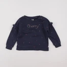 Vertbaudet - sweat bleu - 4 ans