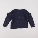 Vertbaudet - sweat bleu - 4 ans