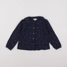 Vertbaudet - blouse bleu - 4 ans