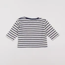 Petit Bateau - tee-shirt bleu - 12 mois