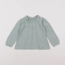 Vertbaudet - tee-shirt vert - 2 ans