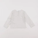 Vertbaudet - tee-shirt blanc - 18 mois
