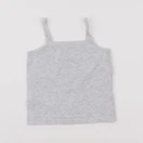 Vertbaudet - maillot de corps gris - 2 ans
