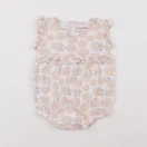 Vertbaudet - combinaison rose - 9 mois