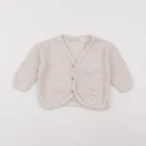 Zara - gilet beige - 6/9 mois
