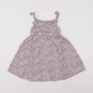 Vertbaudet - robe multicolore, rose - 2 ans