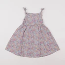 Vertbaudet - robe multicolore, rose - 2 ans