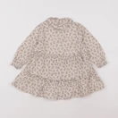 Vertbaudet - robe marron - 2 ans
