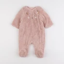 Vertbaudet - sur-pyjama rose - 3 mois