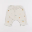 Vertbaudet - jogging doublé beige - 1 mois