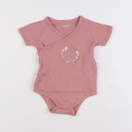 Vertbaudet - body rose - 9 mois