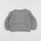 Vertbaudet - sweat gris, rose - 2 ans