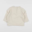 Vertbaudet - sweat beige - 12 mois