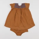 Boutchou - robe marron - 24 mois