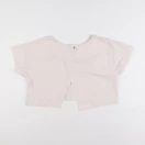 IKKS - tee-shirt court beige - 12 ans