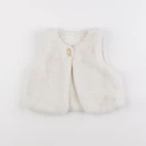 Vertbaudet - gilet blanc - 12 mois