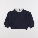 Vertbaudet - pull bleu - 18 mois