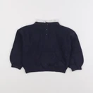 Vertbaudet - pull bleu - 18 mois