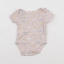 Vertbaudet - body rose - 3 mois