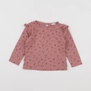 H&M - tee-shirt rose - 3/6 mois