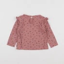 H&M - tee-shirt rose - 3/6 mois