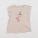 Tape à l'oeil - tee-shirt rose, or - 9 mois