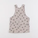 Vertbaudet - salopette beige - 6 mois