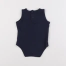 Vertbaudet - body bleu - 6 mois