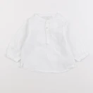 Jacadi - chemise blanc - 6 mois