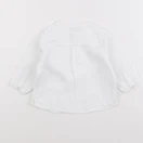 Jacadi - chemise blanc - 6 mois