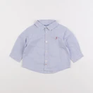 Jacadi - chemise bleu - 6 mois