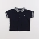 Jacadi - polo bleu - 6 mois